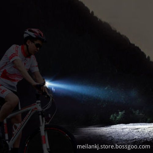Bicycle power bank with high brightness LED light, smart phone/GPS attached to the bike